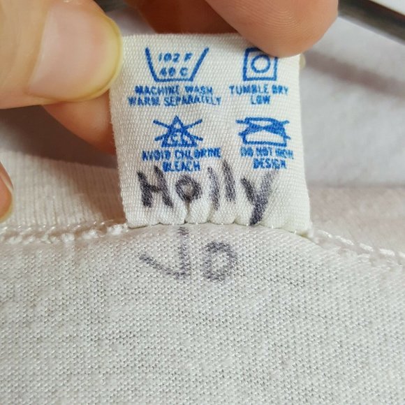 SOLD Vtg 80s Notre Dame Fighting Irish T-Shirt L White - Picture 11 of 11